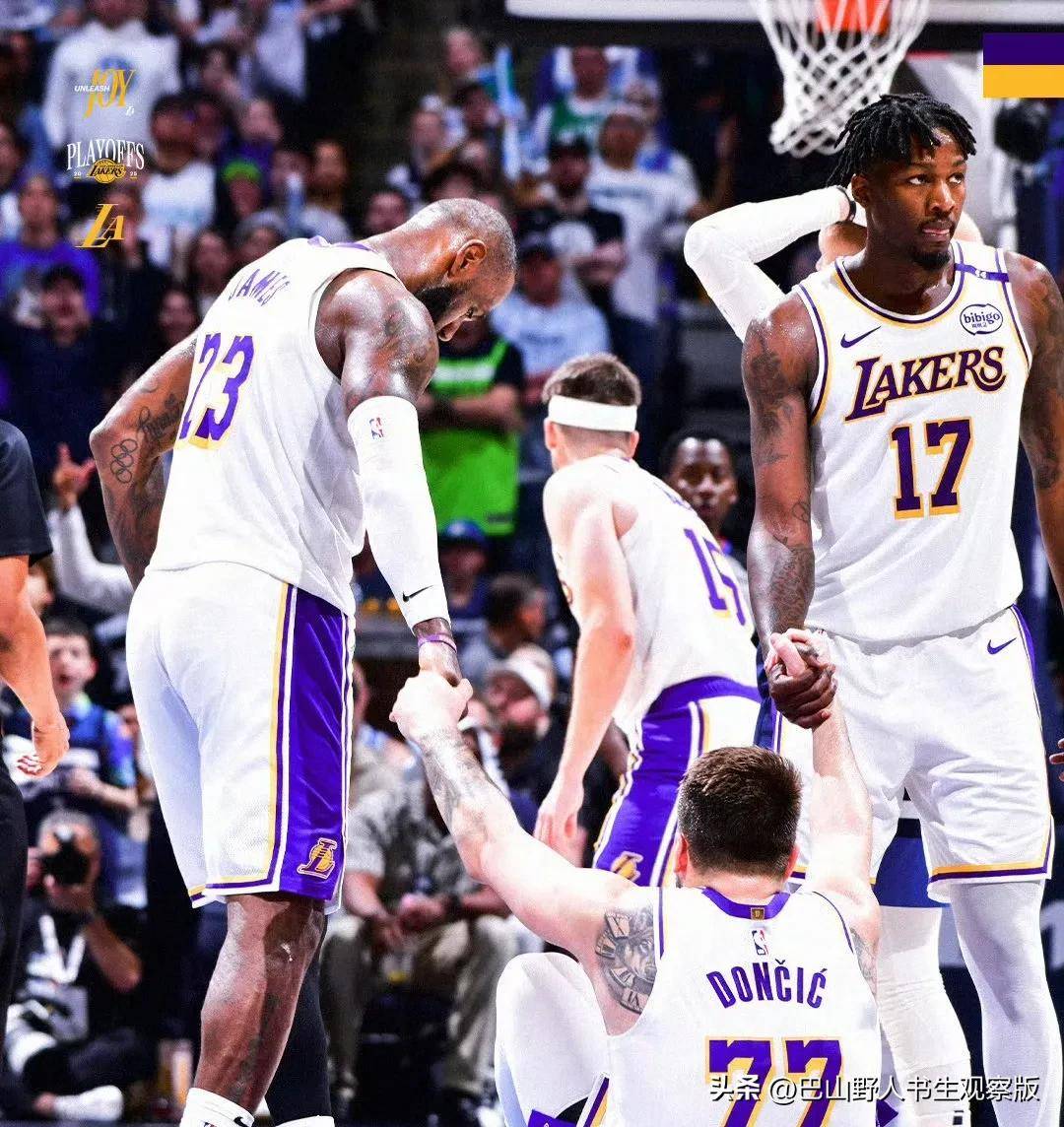 湖人完胜骑士，戈贝尔带队取胜